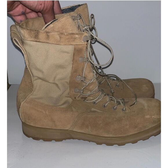 Belleville Combat Boots Size 13.5 Gore-Tex Vibram Desert Camo main image 5